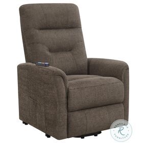 609404P Brown Power Lift Massage Chair