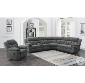 Bahrain Charcoal Reclining Sectional