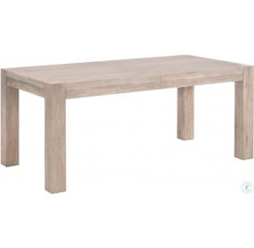Traditions Natural Gray Adler Extendable Dining Table