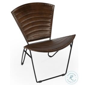 Felix Medium Brown Accent Chair
