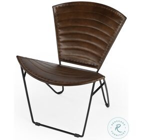 Felix Medium Brown Accent Chair