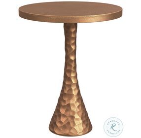 Nero Gold Round Scatter Table