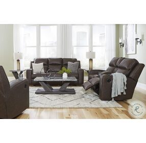 Lavenhorne Granite Reclining Living Room Set with Drop Down Table
