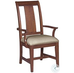 Cherry Park Natural Arm Chair Set of 2