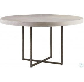 Modern Robards Brown Round Dining Table