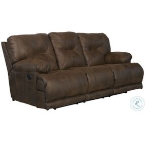 Voyager Elk Power Reclining Sofa With 3 Recliners and Drop Down Table