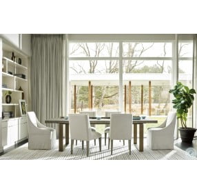 Modern Robards Brown Extendable Dining Room Set