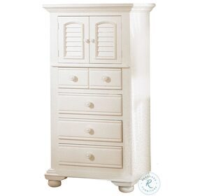 Cottage Traditions White 4 Drawer Lingerie Chest