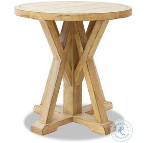 Todays Tradition Hickory Round End Table