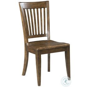 The Nook Hewned Maple Ladder Back Side Chair Set of 2