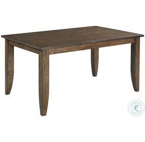 The Nook Hewned Maple 60" Dining Table