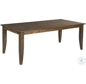 The Nook Hewned Maple 80" Dining Table