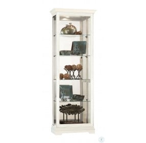Brantley Aged Linen Curio Cabinet