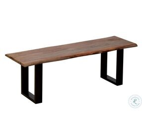 Quinn Brownstone Nut Brown Dining Bench
