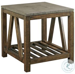 Modern Classics Driftwood Mason End Table