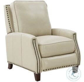 Melrose Barone Parchment Leather Recliner