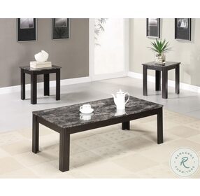 Silas Black 3 Piece Occasional Table Set