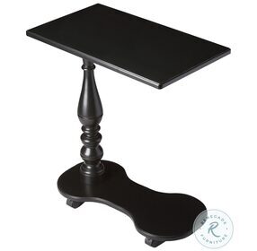 Black Licorice Mobile Tray Table
