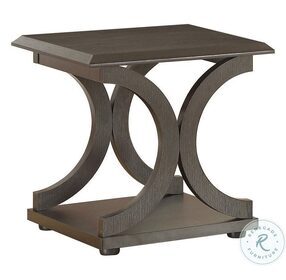 Shelly Cappuccino End Table 