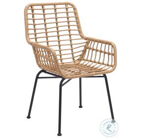 Lyon Natural Outdoor Dining Chair Set Of 2