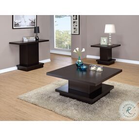 705168 Cappuccino Occasional Table Set