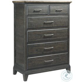 Plank Road Charcoal Devine Drawer Chest