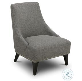 Kendall Charcoal Upholstered Accent Chair