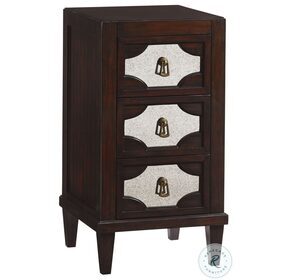 Kensington Place Lucerne Mirrored Nightstand