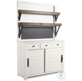 Junction White Collar And Everyday Gray Shiplap Cupboard