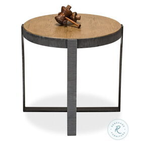 Ragsdale Heather Gray Side Table