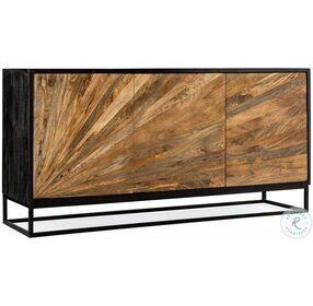 Commerce And Market Black and Brown TV Stand
