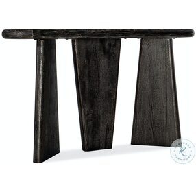 Commerce And Market Black Leg Console Table