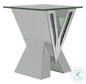 Caldwell Silver End Table