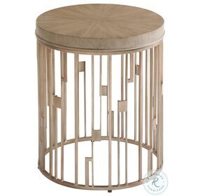 Shadow Play Studio Round Accent Table