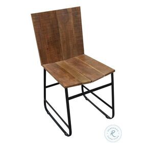 Santiago Crosby Natural Brown Dining Chairs Set Of 2