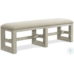 Cascade Dovetail Upholstered Dining Bench