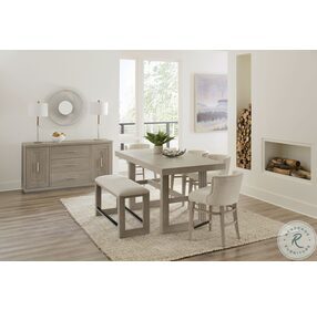 Cascade Dovetail Rectangular Counter Height Dining Room Set