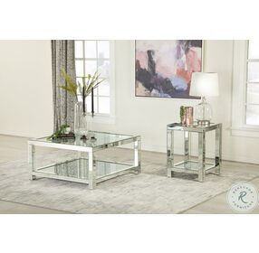Valentina White Occasional Table Set