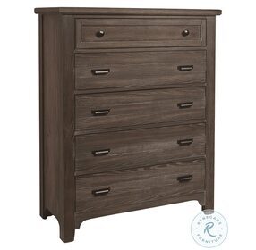 Bungalow Folkstone Gray 5 Drawer Chest