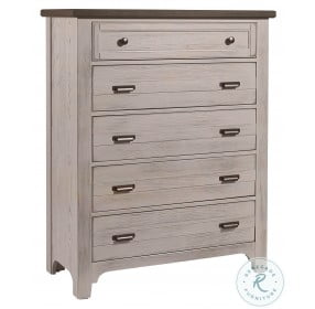 Bungalow Dover Grey And Folkstone 5 Drawer Chest