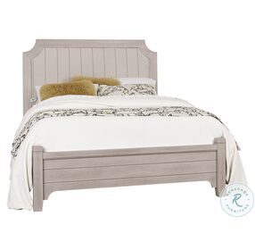 Bungalow Dover Grey And Folkstone Upholstered King Panel Bed