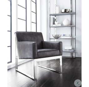 Sheldon Grey Nobility Lounge Chair