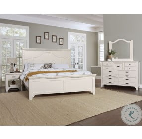 Bungalow Lattice Mantel Panel Bedroom Set