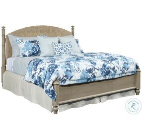 Litchfield Currituck Driftwood King Low Poster Bed