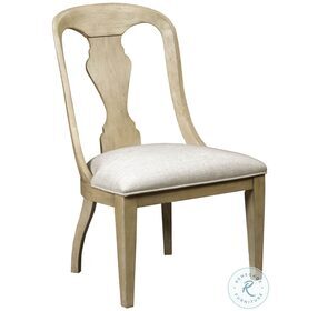 Litchfield Driftwood Whitby Upholstered Side Chair Set of 2