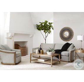 Steam Bent Grey Living Room Set