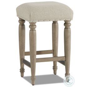 Nashville Grey Taupe Counter Height Stool