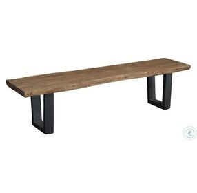 Sequoia Light Brown Acacia Dining Bench