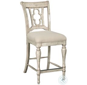 Weatherford Cornsilk Kendal Counter Height Chair Set of 2