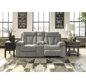 Mitchiner Fog Double Reclining Loveseat